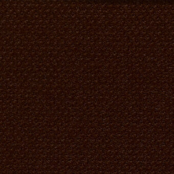Steelcut Kvadrat fabric sample, brown textured weave, dense granular surface, matte finish, steelcut3 655 color, studio lighting.