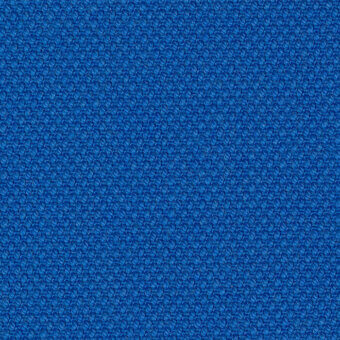 Lapalma fabric sample, steelcut kvadrat, medium blue, densely woven nubby texture with tonal variations and matte finish.