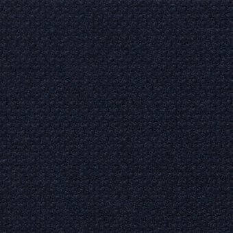 Dark blue Steelcut textile sample displaying a granular texture with raised dots, labeled “steelcut3 775” by Kvadrat, matte finish.