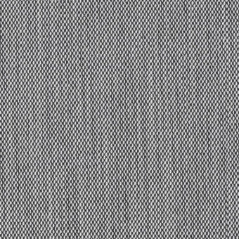 Kvadrat Steelcut Trio fabric sample, grayscale geometric weave, dense diamond and parallelogram pattern, Lapalma upholstery textile.
