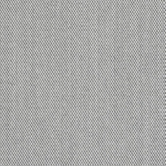 Grayscale woven mesh texture, circular elements connected by dark lines, digitally rendered fabric pattern “steelcut trio” by Kvadrat.