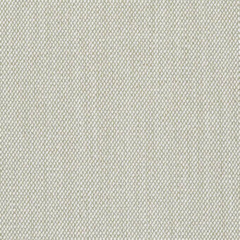 Lapalma fabric sample, light beige Steelcut Trio by Kvadrat, dense looped pile weave with subtle texture and visible fiber details, matte finish.