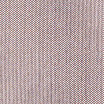 Repeating reddish-brown line pattern on white, resembling mesh; textile sample labeled “steelcuttrio3 416” by Kvadrat, potentially from Lapalma.