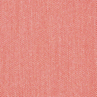 Steelcut Trio fabric by Lapalma, red Kvadrat textile with a dense, diamond-weave pattern and white thread detailing; code 526.