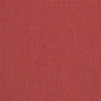 Terracotta cut-pile fabric with dark blue threads, featuring a dense, looped texture; Kvadrat Steelcut Trio collection, steelcuttrio3 553.