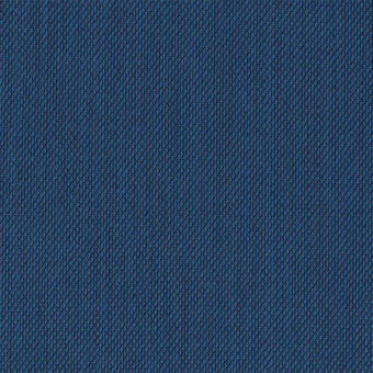 Lapalma Steelcut Trio fabric, Kvadrat Steelcuttrio3 865, dense blue woven texture with looped pile and matte finish.