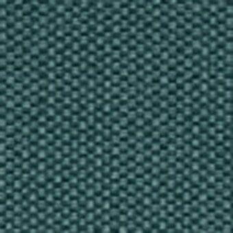 MDF Italia Etis R626 fabric sample, teal woven texture, dense grid pattern, durable upholstery material.