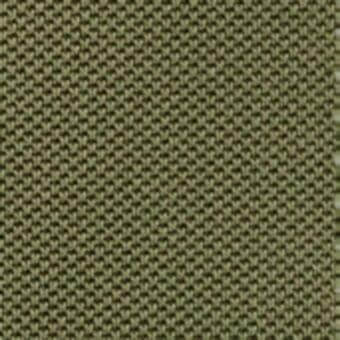 Olive green woven fabric displaying a dense, uniform knot texture with subtle heathering and a smooth, compact synthetic surface.