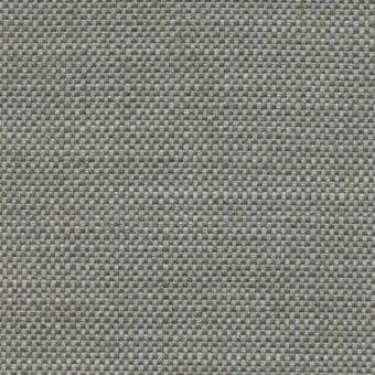 Todi fabric sample, light grey anthracite, dense rectilinear weave with heathered texture from MDF Italia collection R848.