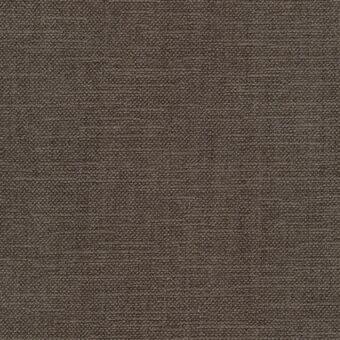 Anima fabric sample, brown R634 col.12, MDF Italia collection, displays a dense, tightly woven texture with subtle yarn variations and a matte finish.