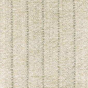 Woven fabric sample, ivory and light grey, tight vertical ribbing texture from MDF Italia’s “frank” collection, color R354 col. 419.011.