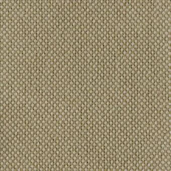 Rectilinear fabric sample in olive green and beige tones displays a dense, matte weave; MDF Italia Garc collection, acid green R540 col.436.