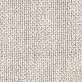 Taiga fabric sample R600 by MDF Italia, off-white woven texture, dense grid pattern, matte finish, close-up detail.