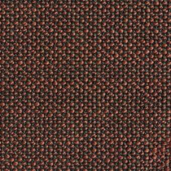 Taiga fabric sample, terracotta and olive green, dense grid weave with matte finish, mdf italia collection r602.