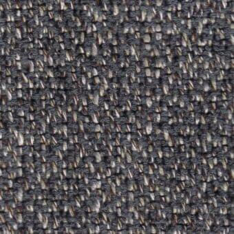 Dune fabric sample, dark and light grey woven textile, irregular mottled texture with visible yarn variations, MDF Italia collection.