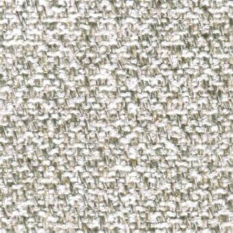 Dune fabric sample, white light grey r364, showcases a dense, heathered weave with horizontal and vertical threads and a nubby texture.