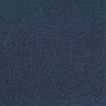 Dark blue Perth fabric r464 from MDF Italia, dense woven texture, matte finish, uniform color, studio shot material sample.