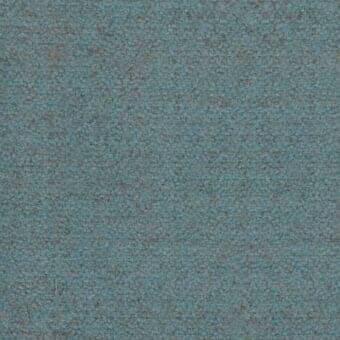 Perth fabric sample, ice blue R387, dense granular texture, matte finish, subtle gray and warm undertones, studio lighting.