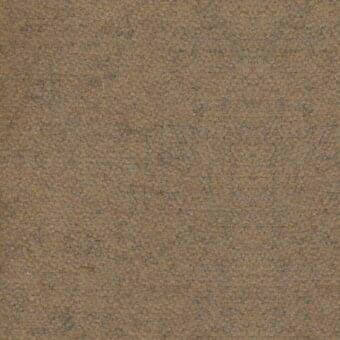 Turtledove r386 fabric sample from MDF Italia Perth collection, warm gray-brown felt-like texture, dense fibrous weave, studio lighting.