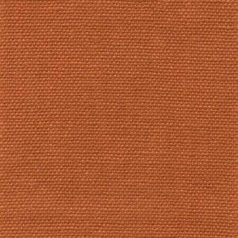 MDF Italia fabric sample, portofino orange r859, dense uniform weave with matte finish and slightly raised granular texture.