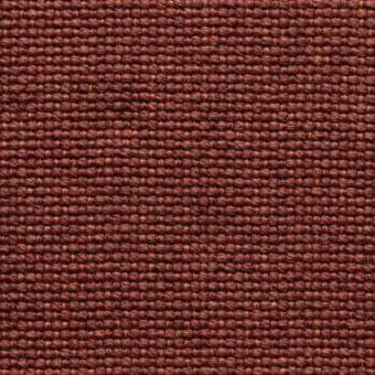 MDF Italia ramiro fabric, dark orange woven textile with looped pile, code r553, displaying a dense, uniform nubby texture and consistent coloration.
