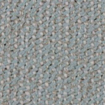 Woven fabric texture, cool blue-gray with off-white & beige threads, dense diagonal weave, matte finish, R699 Col.01, MDF Italia collection.