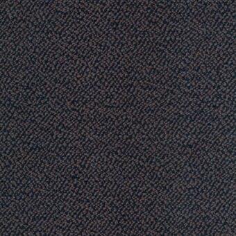 Dark grey-brown fabric sample with mottled, granular texture; woven appearance, matte finish, “parigi” from MDF Italia collection, color R431 col. 003.