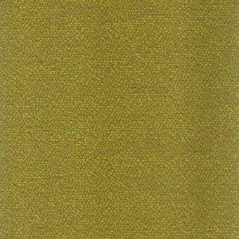 Parigi fabric sample, olive green and rust tones, irregular woven pattern, MDF Italia collection r437 col. 009, detailed texture.