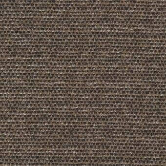 Woven fabric sample, muted brown and gray, dense speckled texture; MDF Italia collection, fabric (f) r591 col. 262, matte finish.