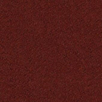 Reddish-brown fabric sample displaying a granular woven texture, consistent solid color, and subtle tonal variations against a neutral backdrop.