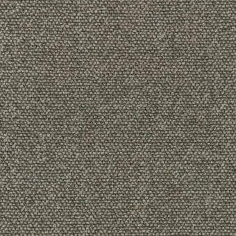 Moss fabric sample, muted gray-green, dense woven texture with subtle heathered tonal variations and a matte, pebbled surface.