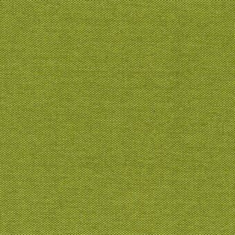 Muted green textured fabric with a dense, repeating rounded pebble motif; woven appearance, even lighting, “trame bombay” pattern.