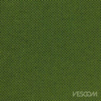 Olive-green woven fabric sample displays a dense grid of square textures, matte finish, with “VESCOM” watermark; Wilson 20 Laguna Lagoon collection.
