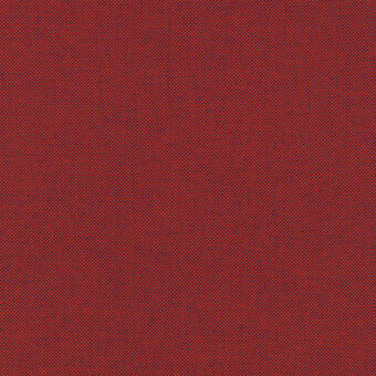 Red square grid texture pattern, deep cherry hue with subtle shade variations, uniform textile sample, miniforms field kvadrat filed 673 ciliegia.