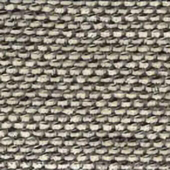Woven fabric texture, gray and off-white, displays a dense, repeating circular pattern with a slightly raised, matte finish.