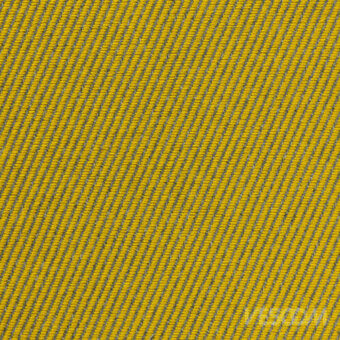 Giallo yellow herringbone fabric texture with gray diagonal stripes, smooth sheen, from Harding Vescom collection by miniforms.