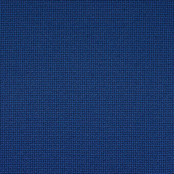 Metric 27 Seaport fabric sample, deep blue woven textile, small raised nodes create a textured, three-dimensional surface from Miniforms.