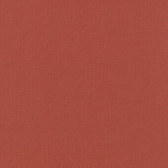 Kvadrat Relate 561 Rosso Red fabric swatch displaying a matte reddish-brown color and subtle diagonal linear texture.