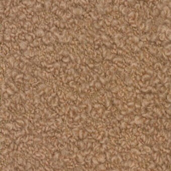 Cloud Noce Walnut fabric texture, looped pile in brown and beige tones, matte finish from miniforms fabrics d > cloud erimiti collection.