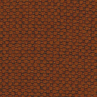 Marrone textile pattern, Merit 33 fabric by miniforms/Maharam, features a dense grid of raised circular elements in warm brown tones.
