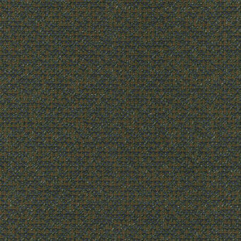 Woven texture with irregular pattern in deep greens, browns, and muted blues creates a mottled, camouflage-like effect resembling natural foliage.