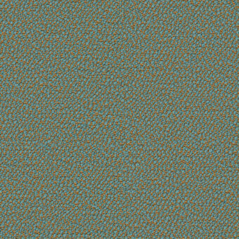 Sera Mirage texture, teal and golden-brown, dense granular pattern with speckled effect from miniforms Sera Rohi collection.