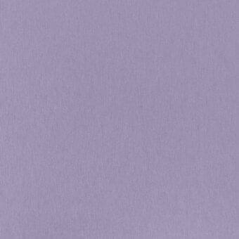 Lavender cotton fabric swatch with a matte finish and subtle vertical grain, part of the modo luce collection.