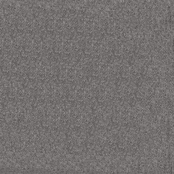 Medium gray woven fabric texture with a looped pile construction and heathered effect, presenting a matte, uniform surface.