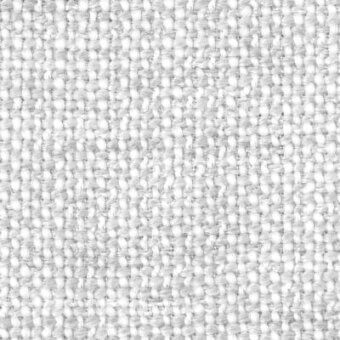 Moroso Barbat Bianco fabric texture, light gray woven plain weave with subtle knot pattern and visible label details.