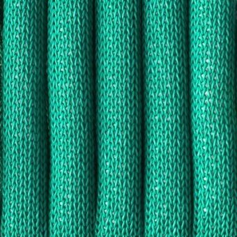 Green woven rope pattern with visible knots, displaying cylindrical coils and textile identification: “moroso fabric crd a1053 – mathilda rope acr03.”
