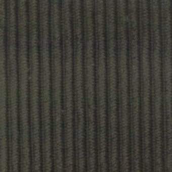Graphite gray corduroy fabric texture with narrow, vertical ribs and a dense, uniform weave; sample code A1656 – Floki Graphite – Q.
