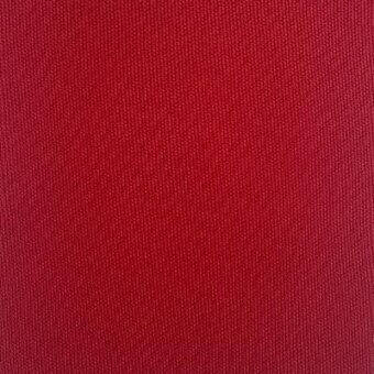 Moroso Getis Sunset fabric, red woven texture, uniform matte finish, dense granular weave, sample a6736, fiber composition.