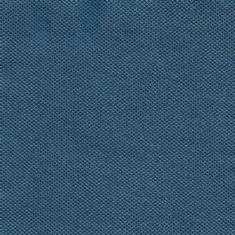 Getis 22 Danish Blue fabric sample displays a dense woven texture in muted blue, labeled for Moroso textile collection, with a matte finish.