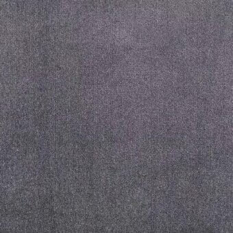 Woven fabric texture in muted blue indigo with a heathered effect, displaying a dense, matte weave and product code ‘roxana cs 1722’.